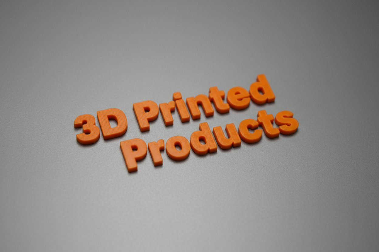 3D Printed Products
