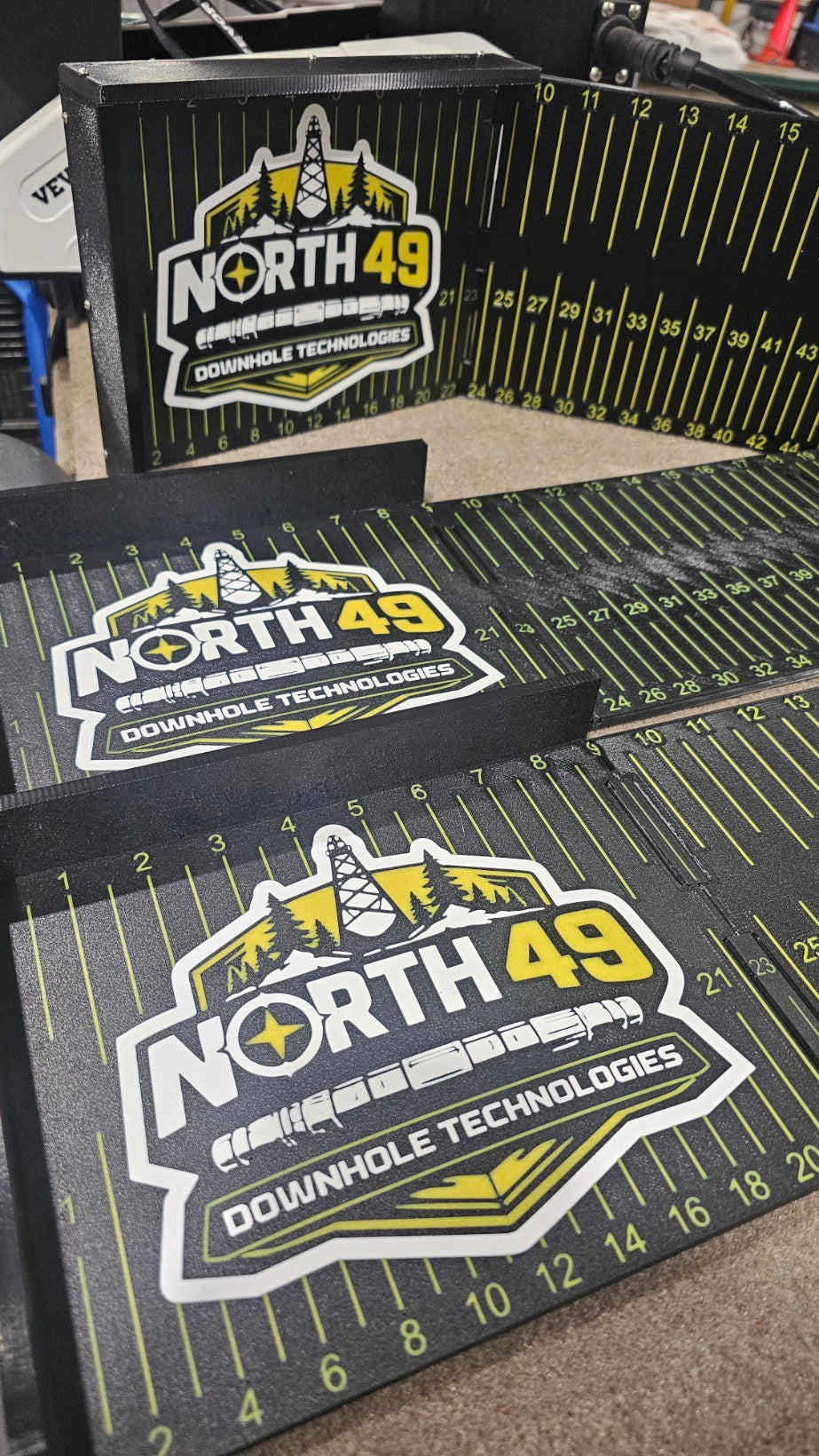 Custom logo 36" 4 Panel Folding Bump Board