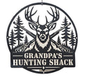 Grandpa's Hunting Shack Steel Sign – 18